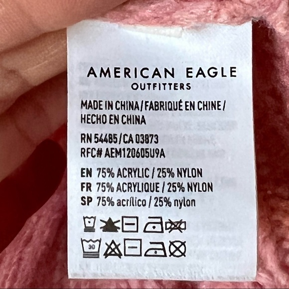 AMERICAN EAGLE Chunky Cable Knit Sweater—SZ. XS - Picture 10 of 12